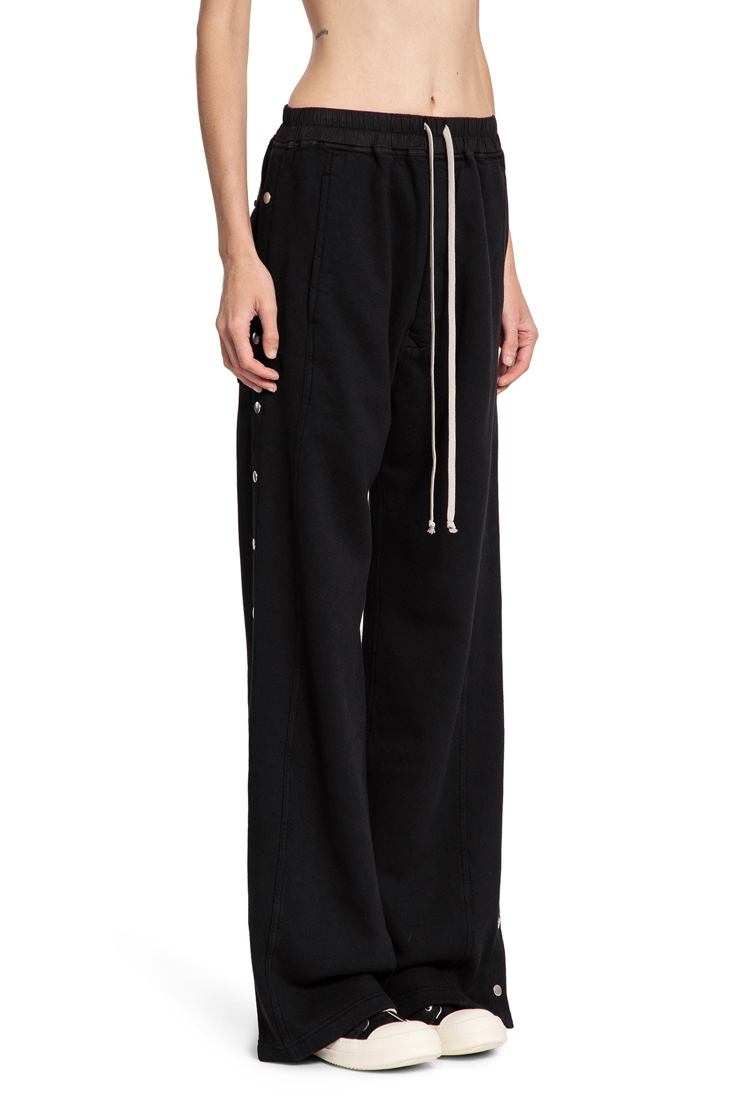 RICK OWENS DRKSHDW WOMAN BLACK TROUSERS