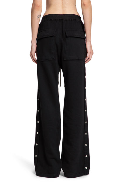 RICK OWENS DRKSHDW WOMAN BLACK TROUSERS