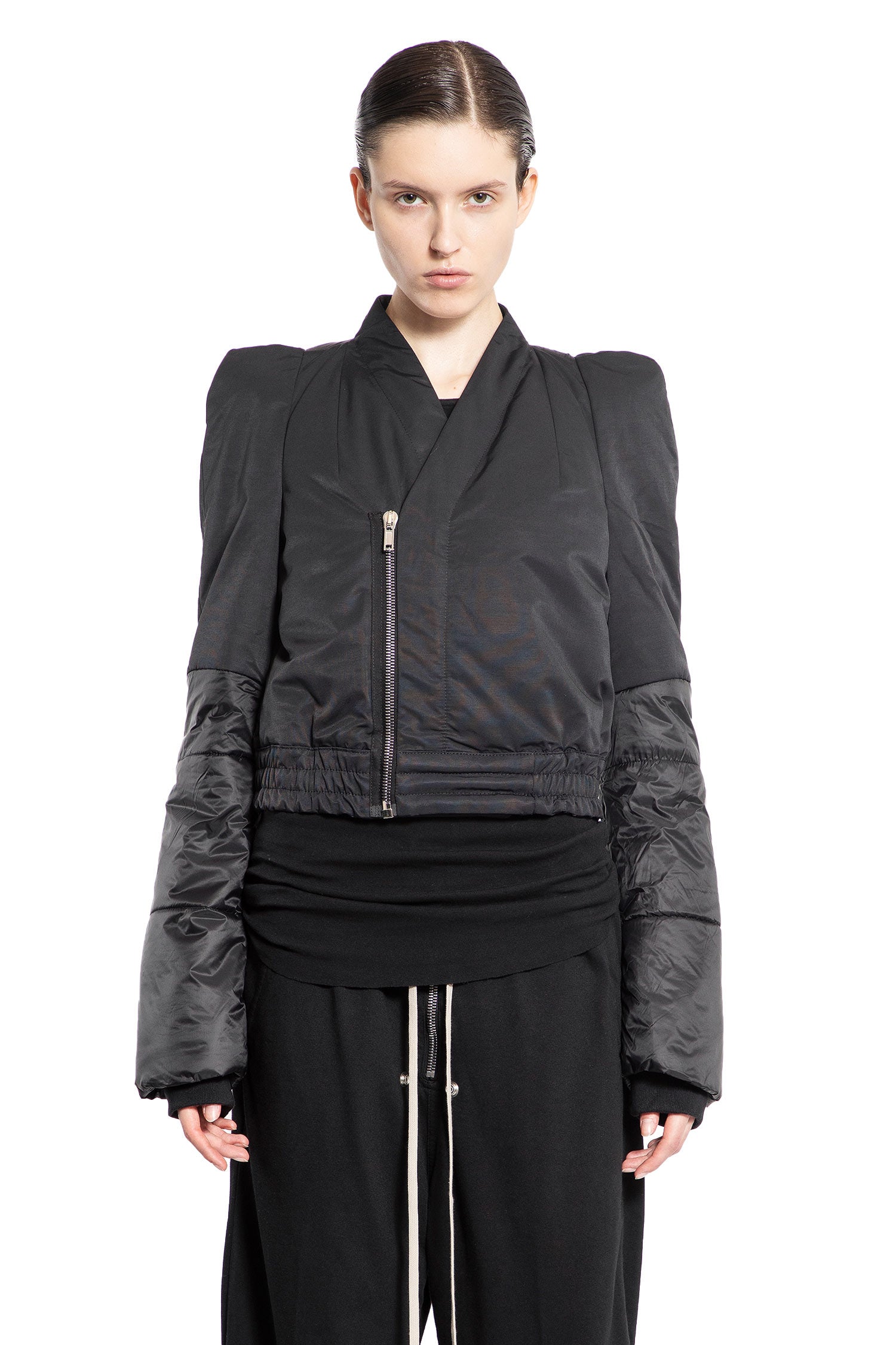 RICK OWENS DRKSHDW WOMAN BLACK JACKETS