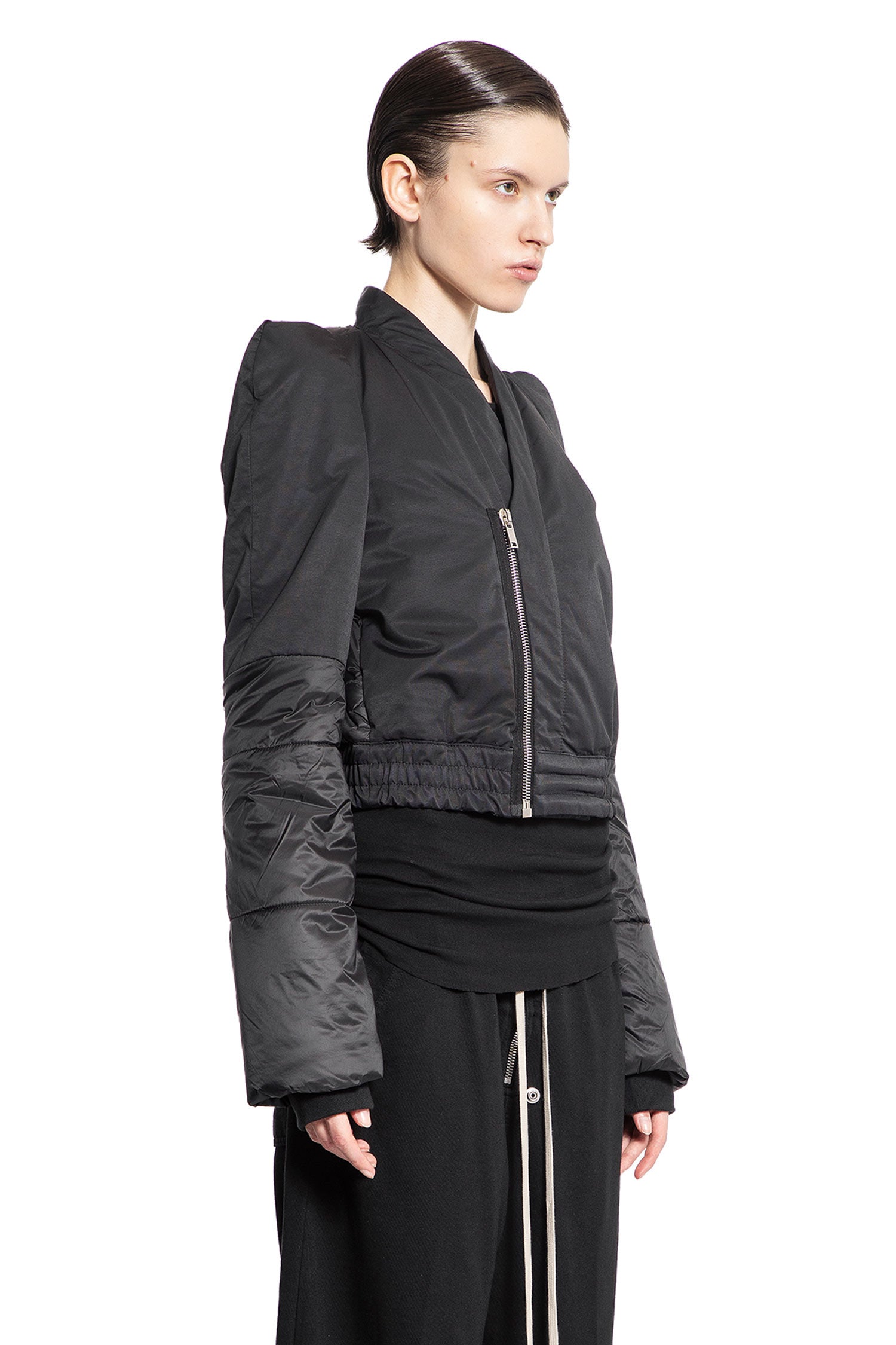 RICK OWENS DRKSHDW WOMAN BLACK JACKETS