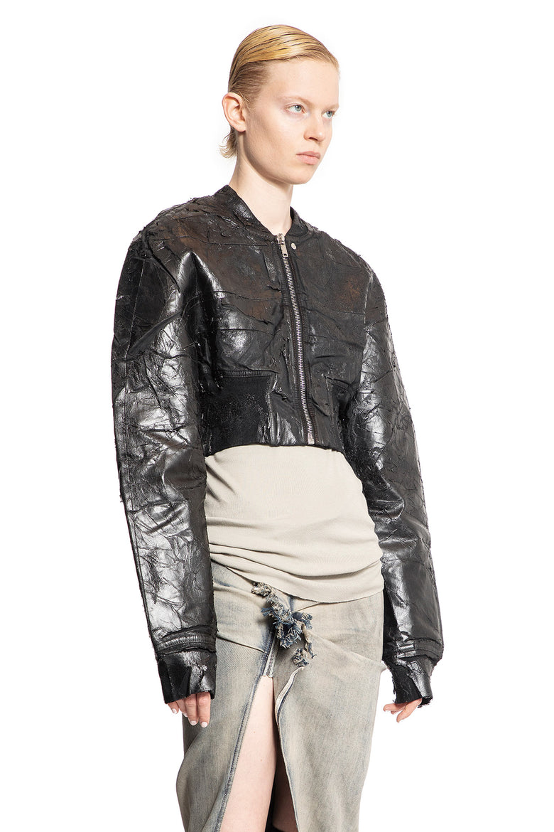 RICK OWENS DRKSHDW WOMAN BLACK JACKETS