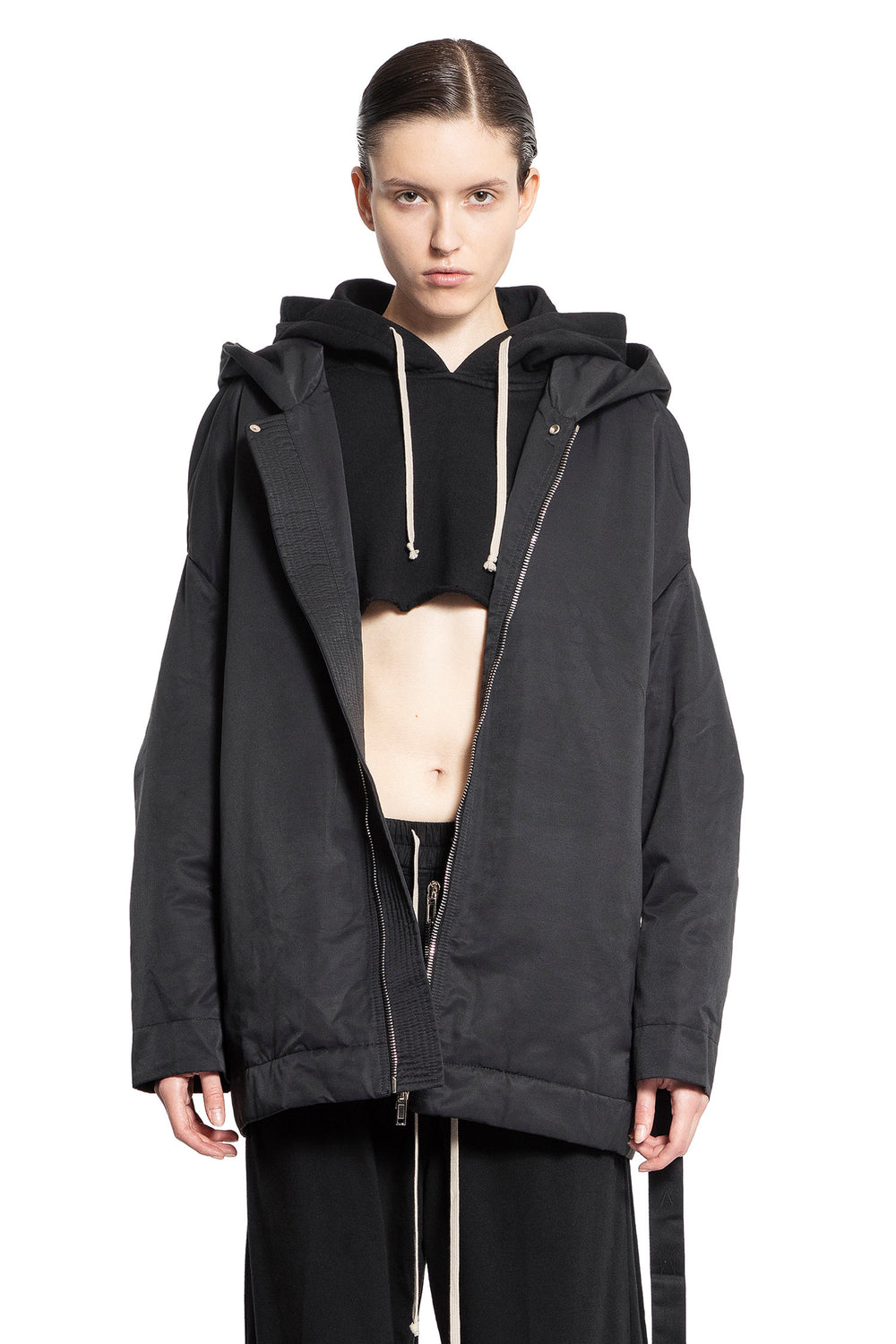 RICK OWENS DRKSHDW WOMAN BLACK JACKETS