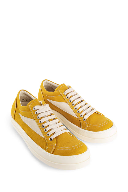 RICK OWENS WOMAN YELLOW SNEAKERS