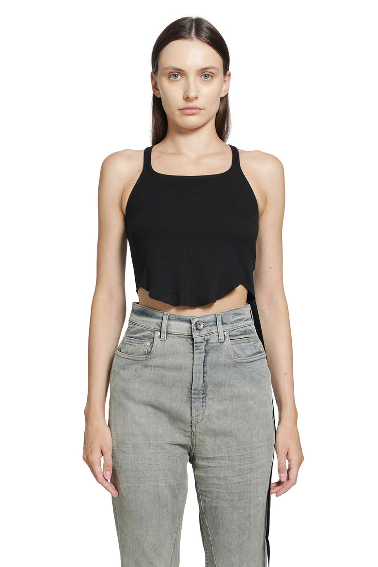 
              RICK OWENS DRKSHDW Tower Basic Tank Cropped woman
            
