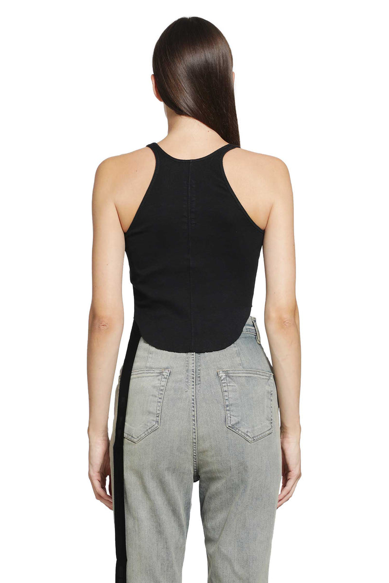 RICK OWENS DRKSHDW Tower Basic Tank Cropped woman