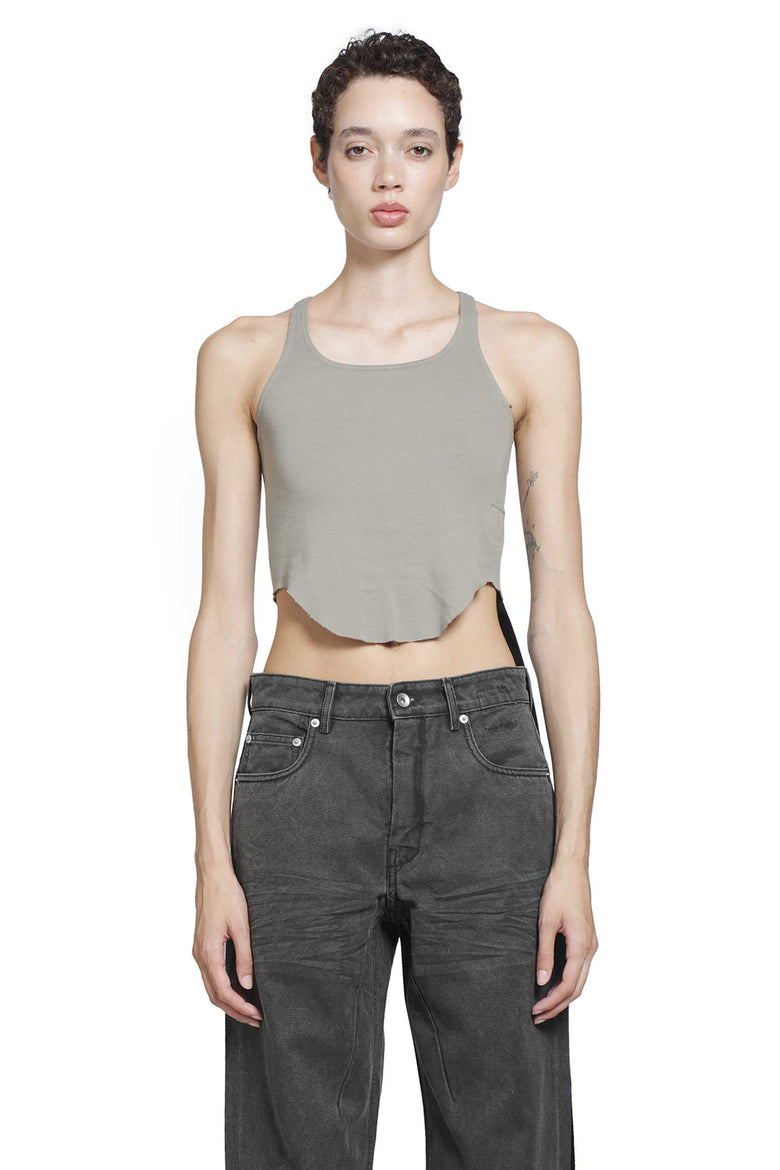 RICK OWENS DRKSHDW Tower Basic Cropped tank woman