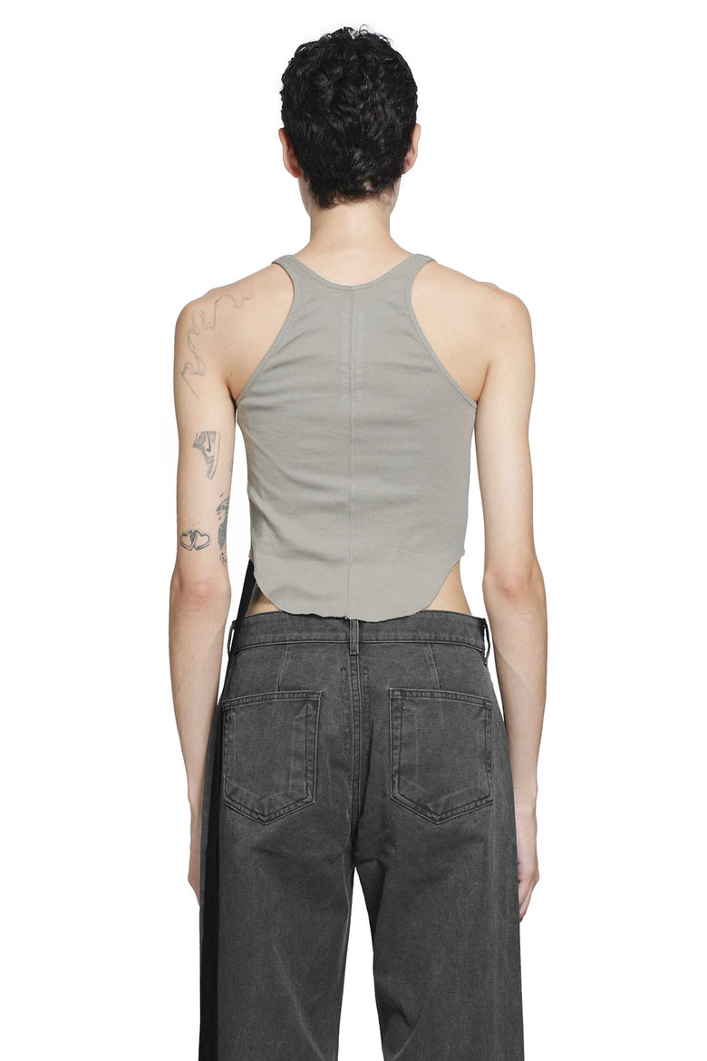 RICK OWENS DRKSHDW Tower Basic Cropped tank woman