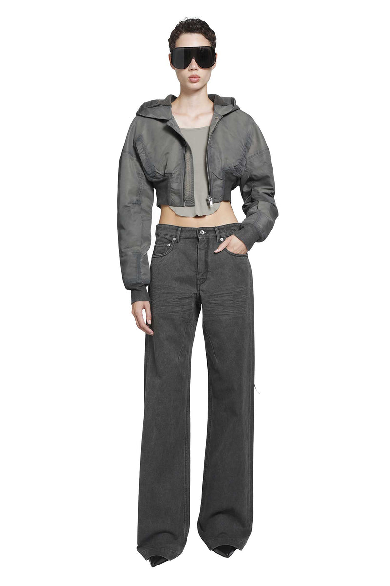RICK OWENS DRKSHDW Tower Basic Cropped tank woman