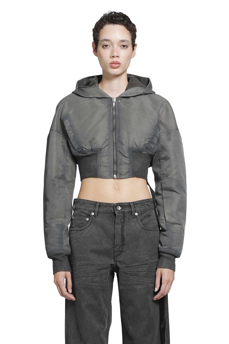 RICK OWENS DRKSHDW Tower Cropped Flight Vest woman