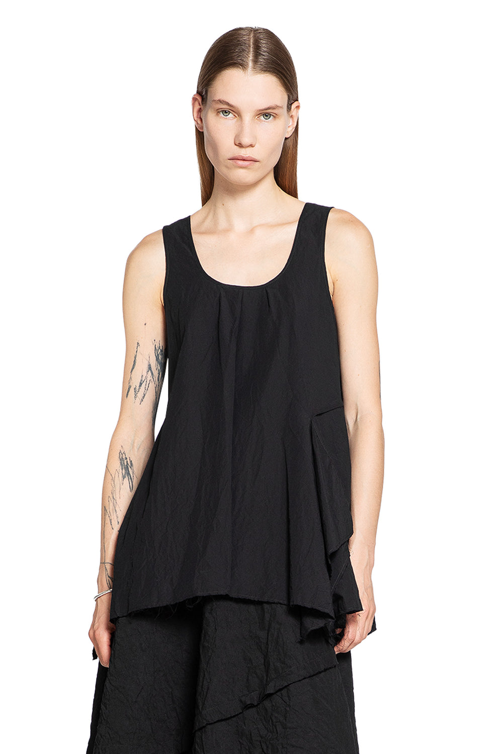 FORME D'EXPRESSION WOMAN BLACK TOPS