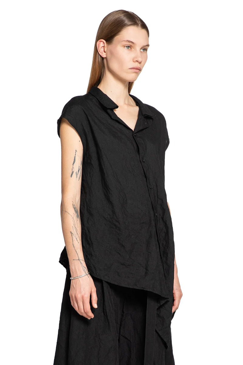 Reclined Sleeveless Shirt - Antonioli.eu