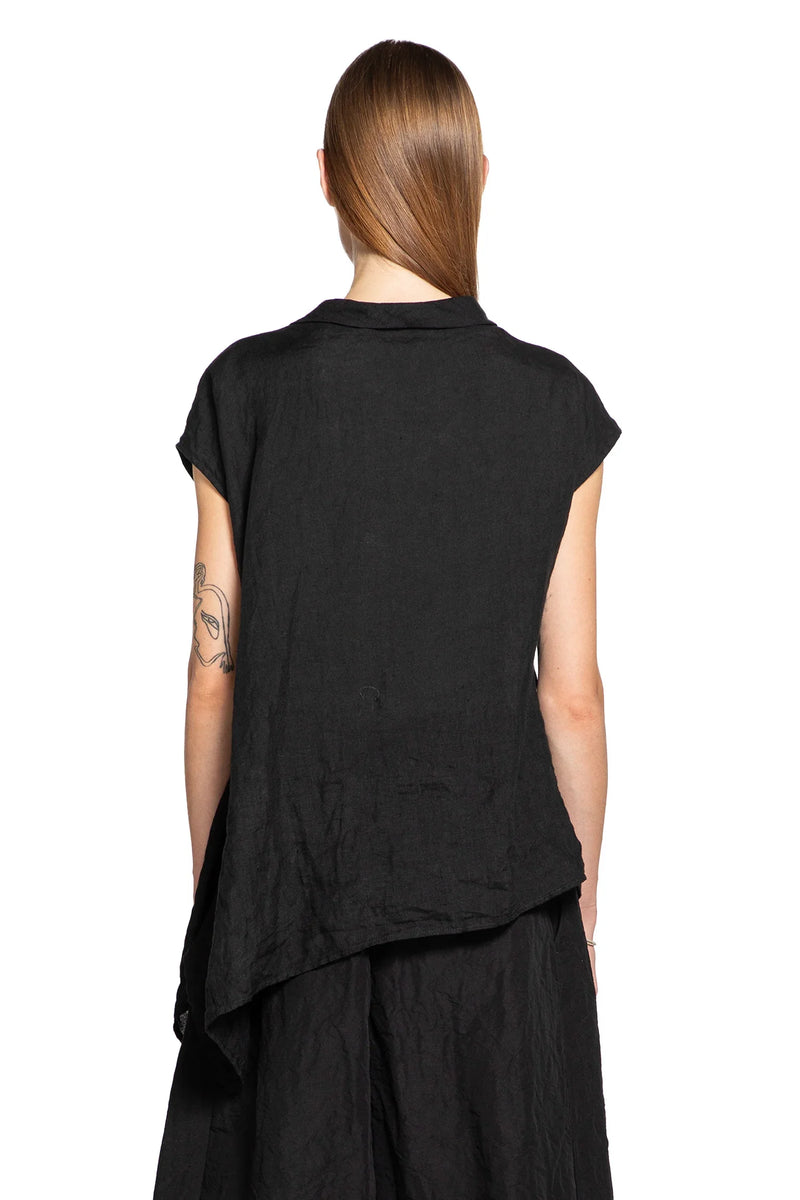 Reclined Sleeveless Shirt - Antonioli.eu