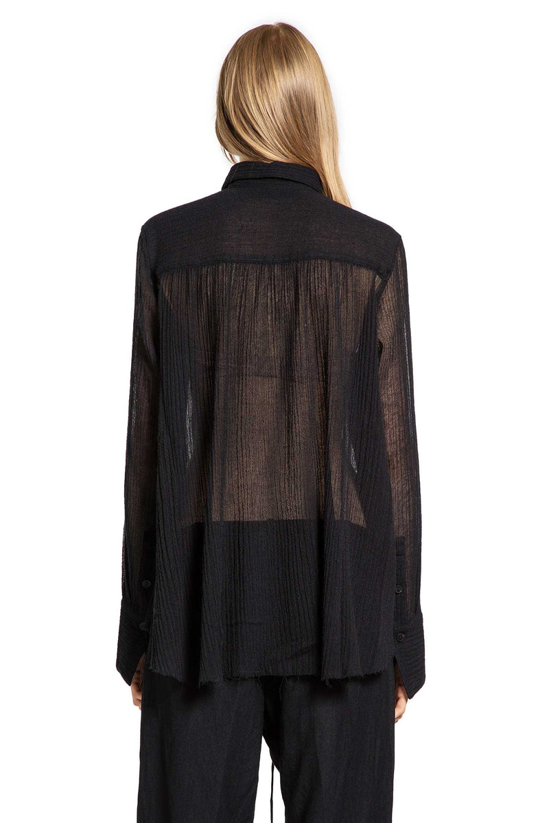 Wool Victorian Long Sleeve Shirt