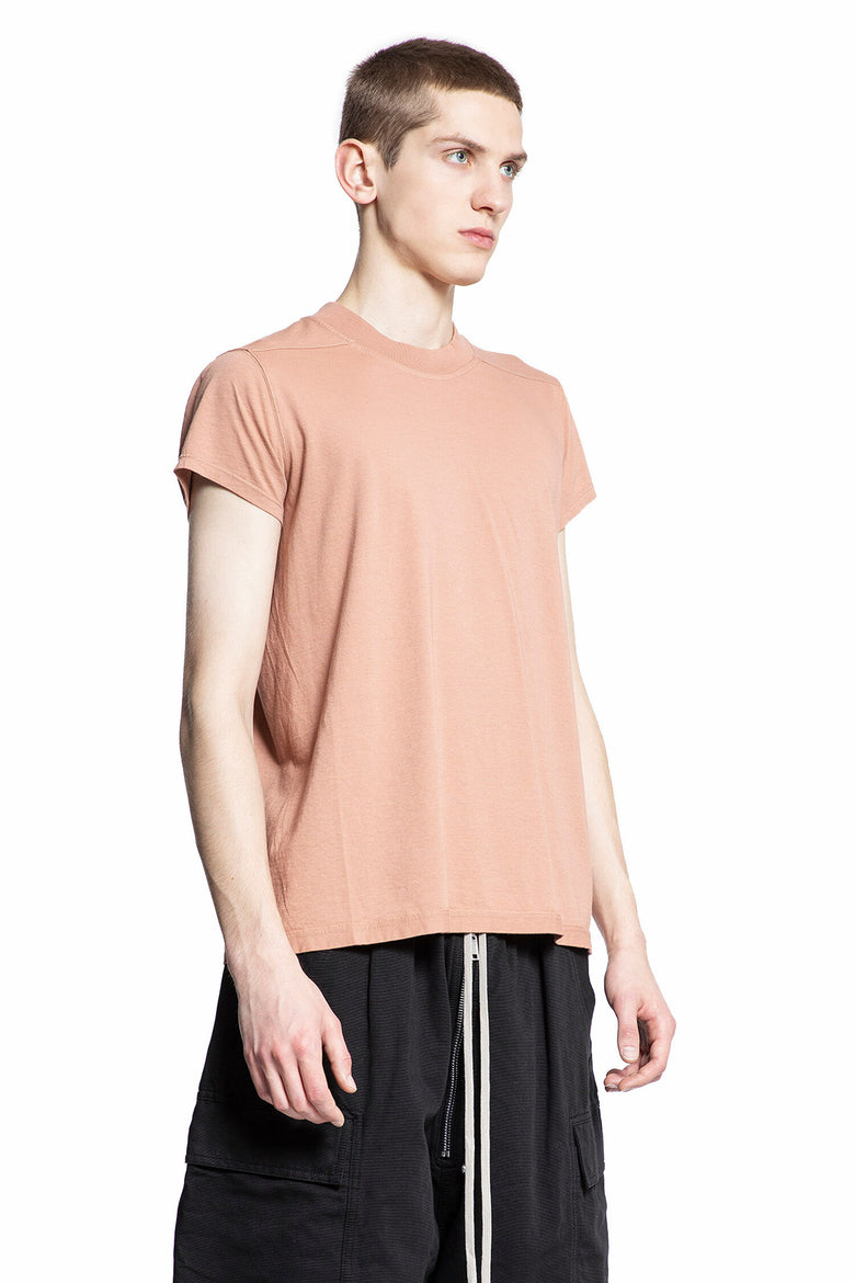 RICK OWENS DRKSHDW MAN PINK T-SHIRTS & TANK TOPS