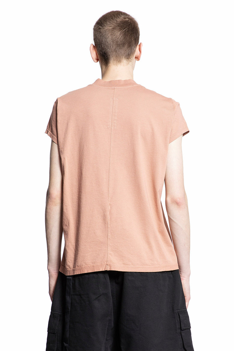 RICK OWENS DRKSHDW MAN PINK T-SHIRTS & TANK TOPS