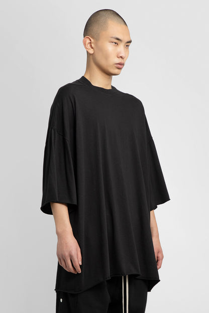 RICK OWENS DRKSHDW MAN BLACK T-SHIRTS & TANK TOPS