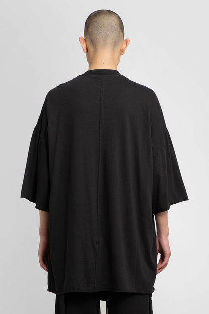 RICK OWENS DRKSHDW MAN BLACK T-SHIRTS & TANK TOPS