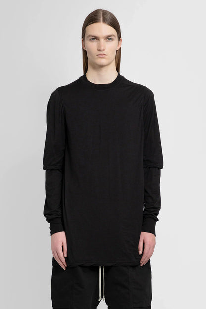 Antonioli RICK OWENS DRKSHDW MAN BLACK T-SHIRTS & TANK TOPS