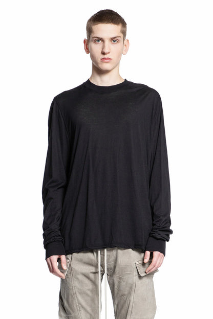 Antonioli RICK OWENS MAN BLACK T-SHIRTS & TANK TOPS