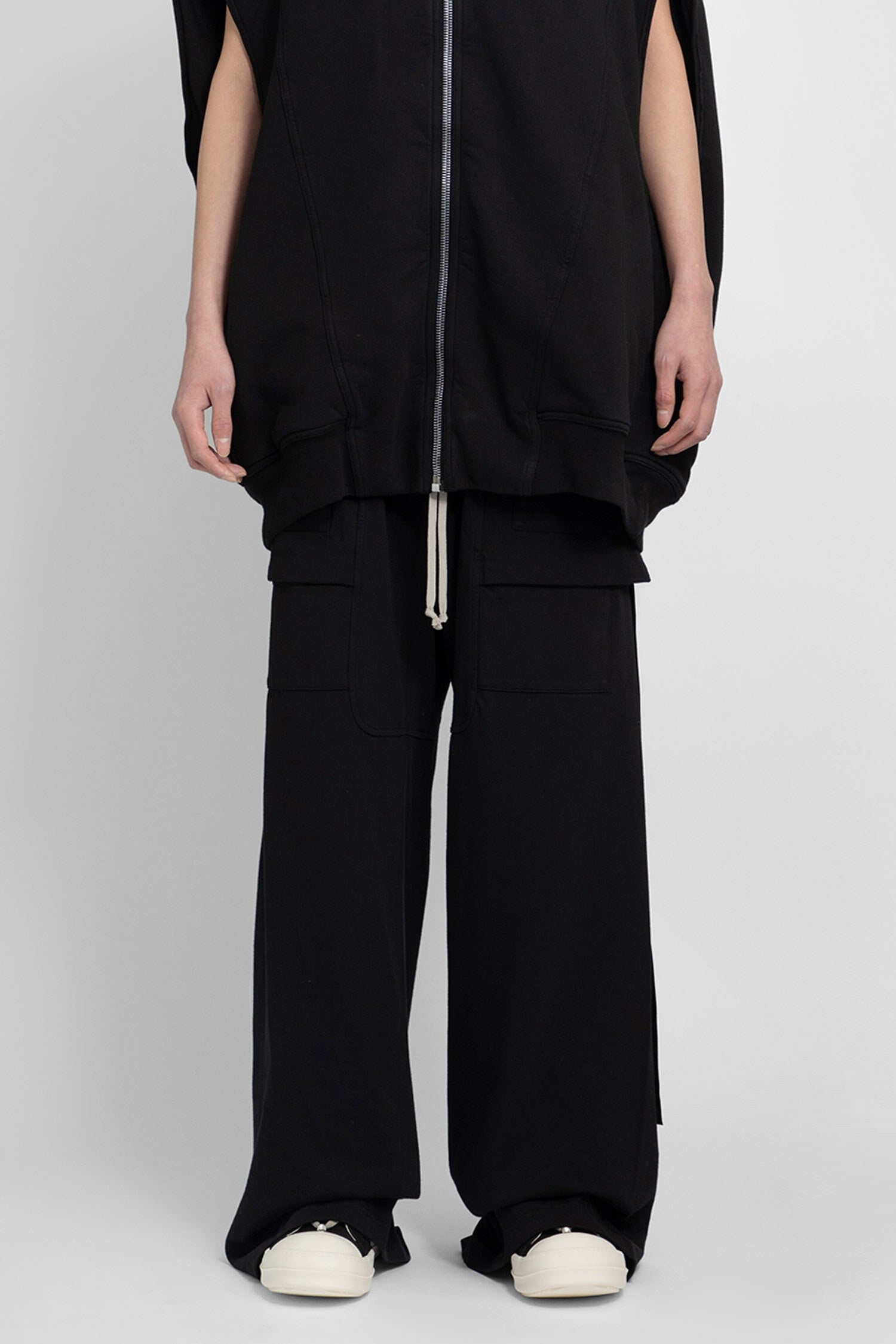 RICK OWENS MAN BLACK TROUSERS