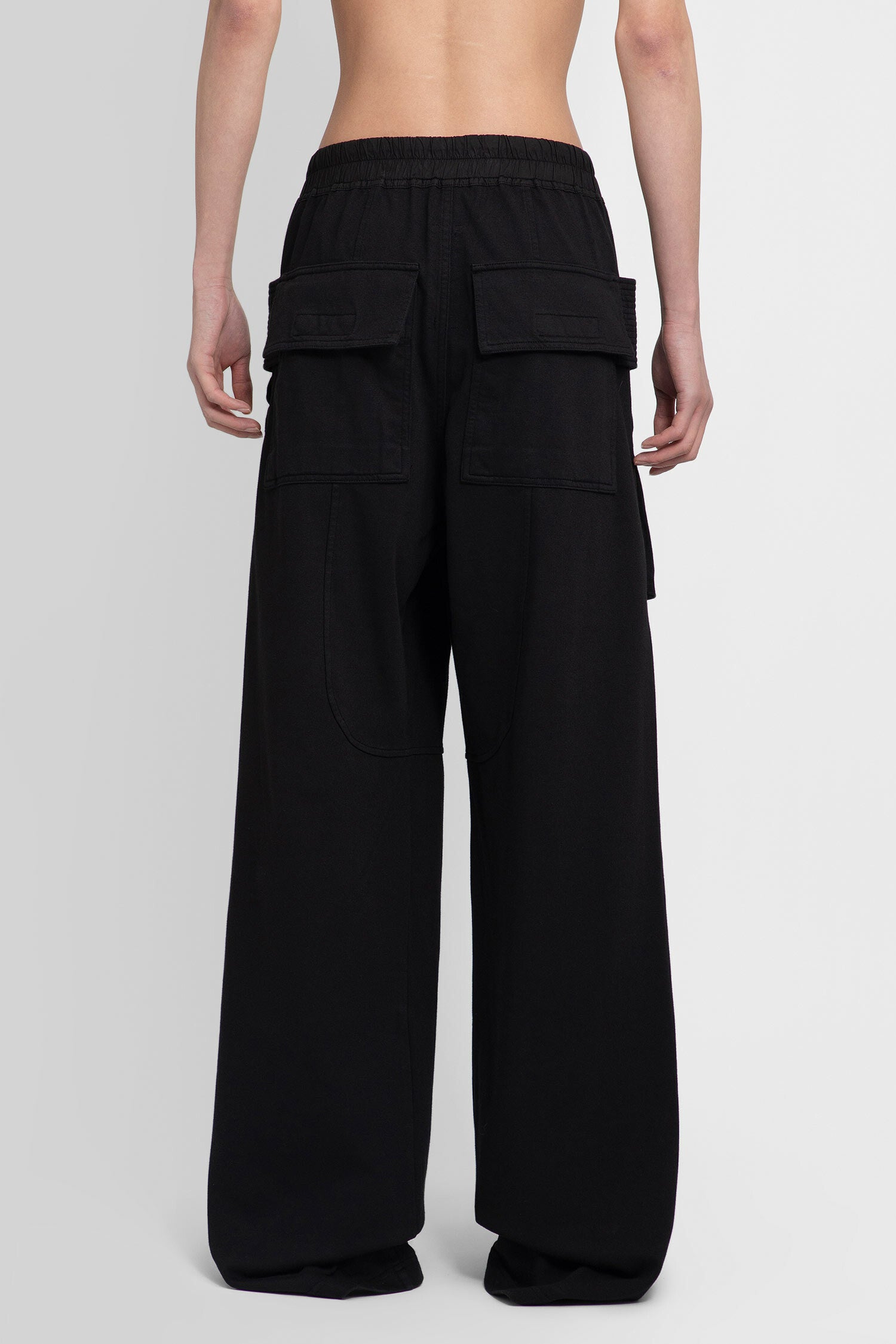 RICK OWENS MAN BLACK TROUSERS