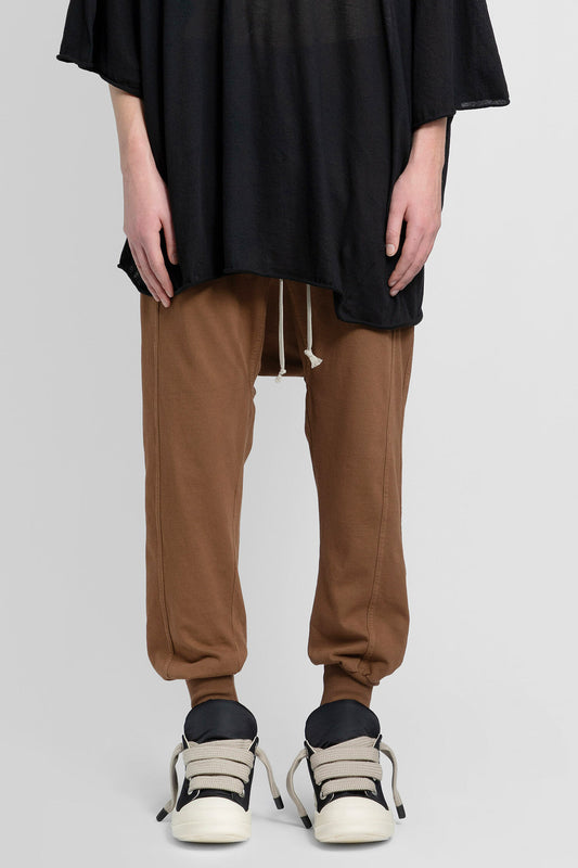 RICK OWENS DRKSHDW MAN BROWN TROUSERS