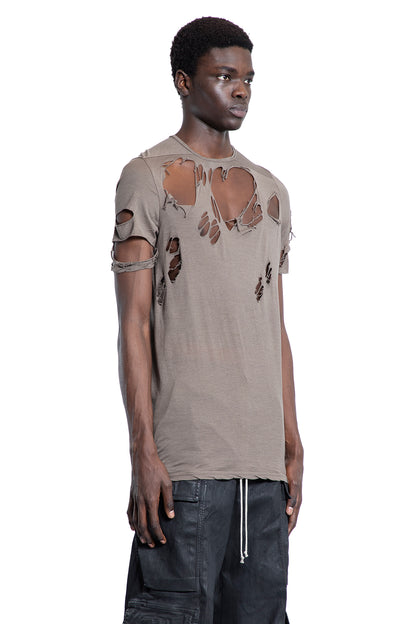 RICK OWENS DRKSHDW MAN GREY T-SHIRTS & TANK TOPS