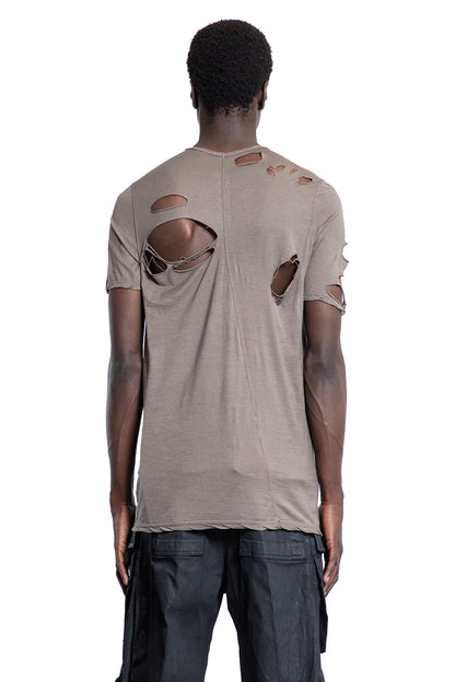 RICK OWENS DRKSHDW MAN GREY T-SHIRTS & TANK TOPS