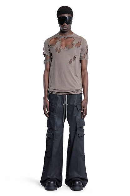 RICK OWENS DRKSHDW MAN GREY T-SHIRTS & TANK TOPS