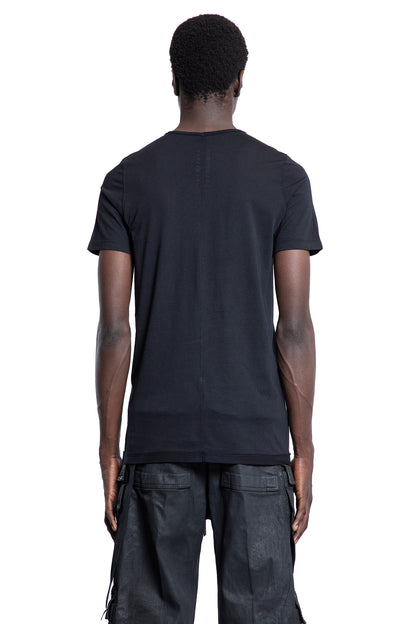 RICK OWENS DRKSHDW MAN BLACK T-SHIRTS & TANK TOPS