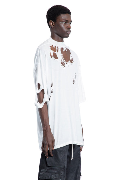 RICK OWENS DRKSHDW MAN WHITE T-SHIRTS & TANK TOPS