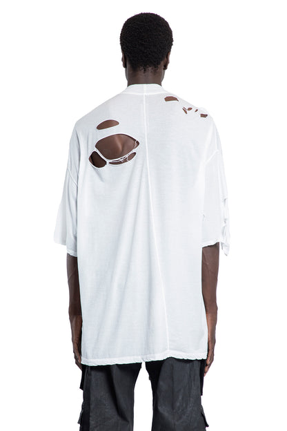 RICK OWENS DRKSHDW MAN WHITE T-SHIRTS & TANK TOPS