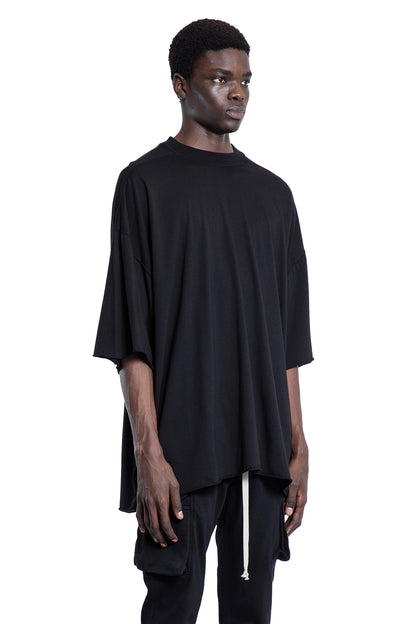 RICK OWENS DRKSHDW MAN BLACK T-SHIRTS & TANK TOPS