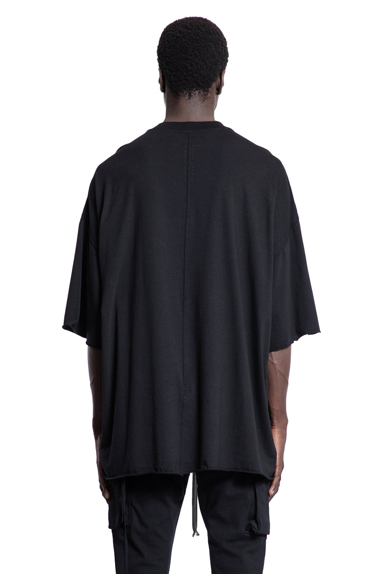 RICK OWENS DRKSHDW MAN BLACK T-SHIRTS & TANK TOPS