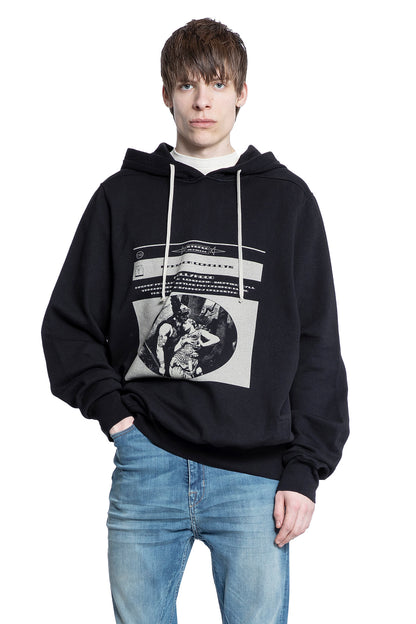 RICK OWENS DRKSHDW MAN BLACK SWEATSHIRTS