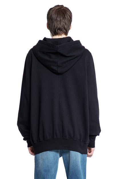 RICK OWENS DRKSHDW MAN BLACK SWEATSHIRTS