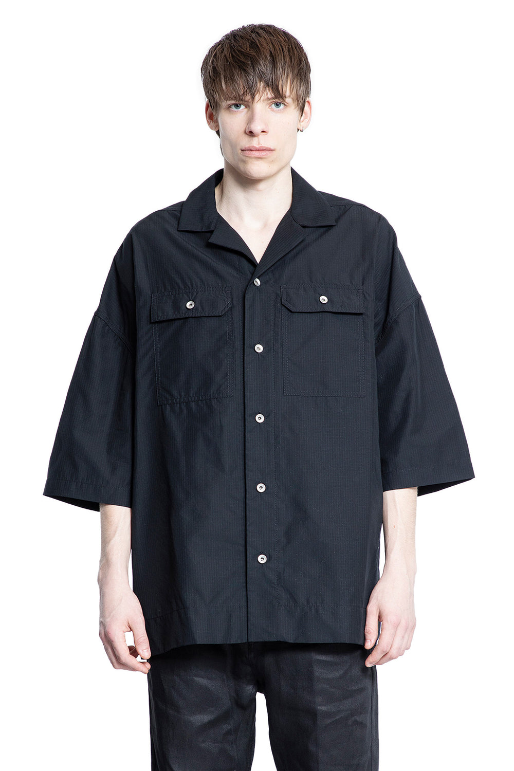 RICK OWENS DRKSHDW MAN BLACK SHIRTS