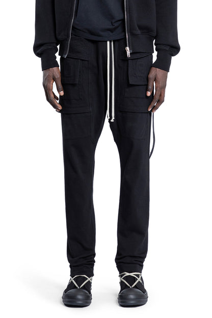 RICK OWENS DRKSHDW MAN BLACK TROUSERS