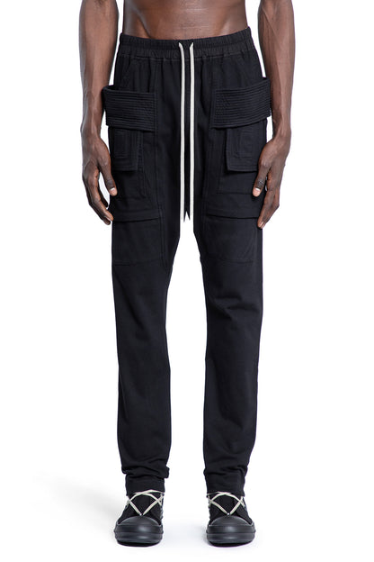 RICK OWENS DRKSHDW MAN BLACK TROUSERS