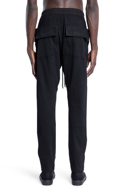 RICK OWENS DRKSHDW MAN BLACK TROUSERS