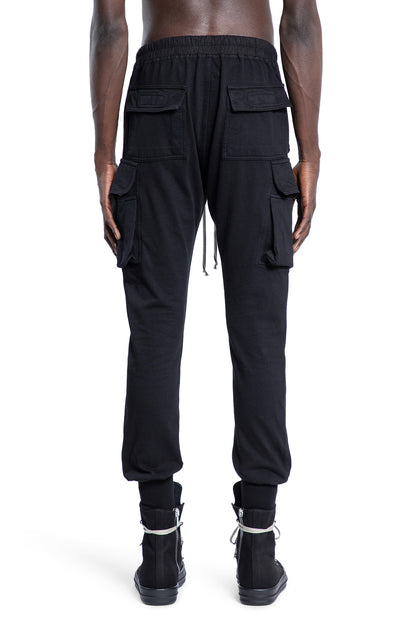 RICK OWENS DRKSHDW MAN BLACK TROUSERS