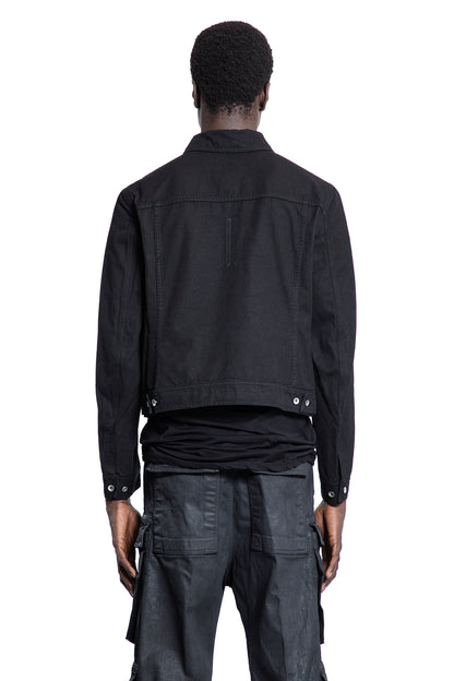 RICK OWENS DRKSHDW MAN BLACK JACKETS