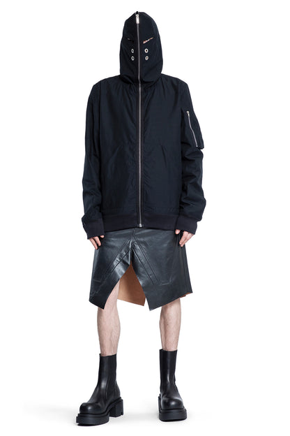 RICK OWENS DRKSHDW MAN BLACK JACKETS