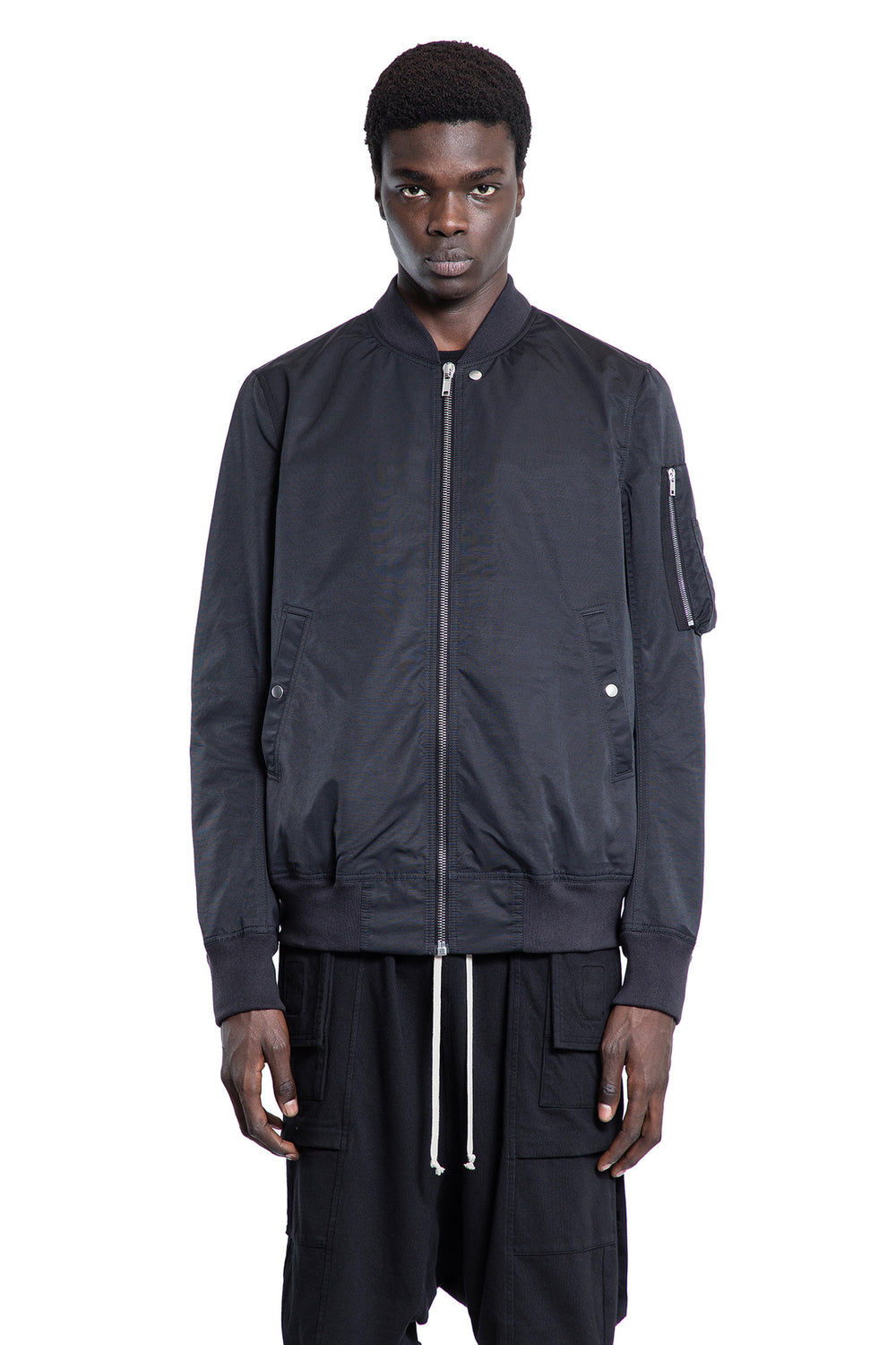 RICK OWENS DRKSHDW MAN BLACK JACKETS