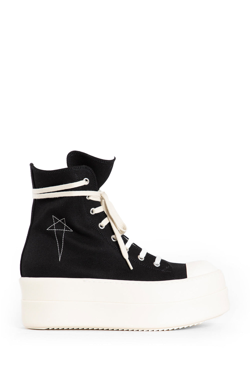 RICK OWENS DRKSHDW MAN BLACK SNEAKERS