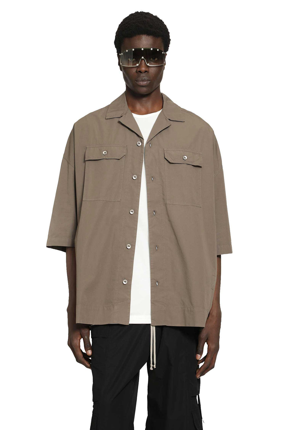 RICK OWENS DRKSHDW Temple Magnum Tommy Shirt man