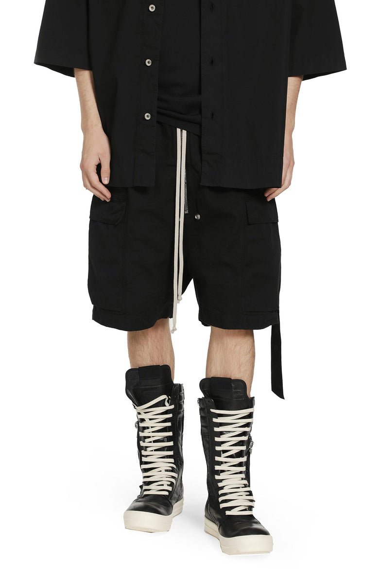 RICK OWENS DRKSHDW Temple Cargobela Shorts man