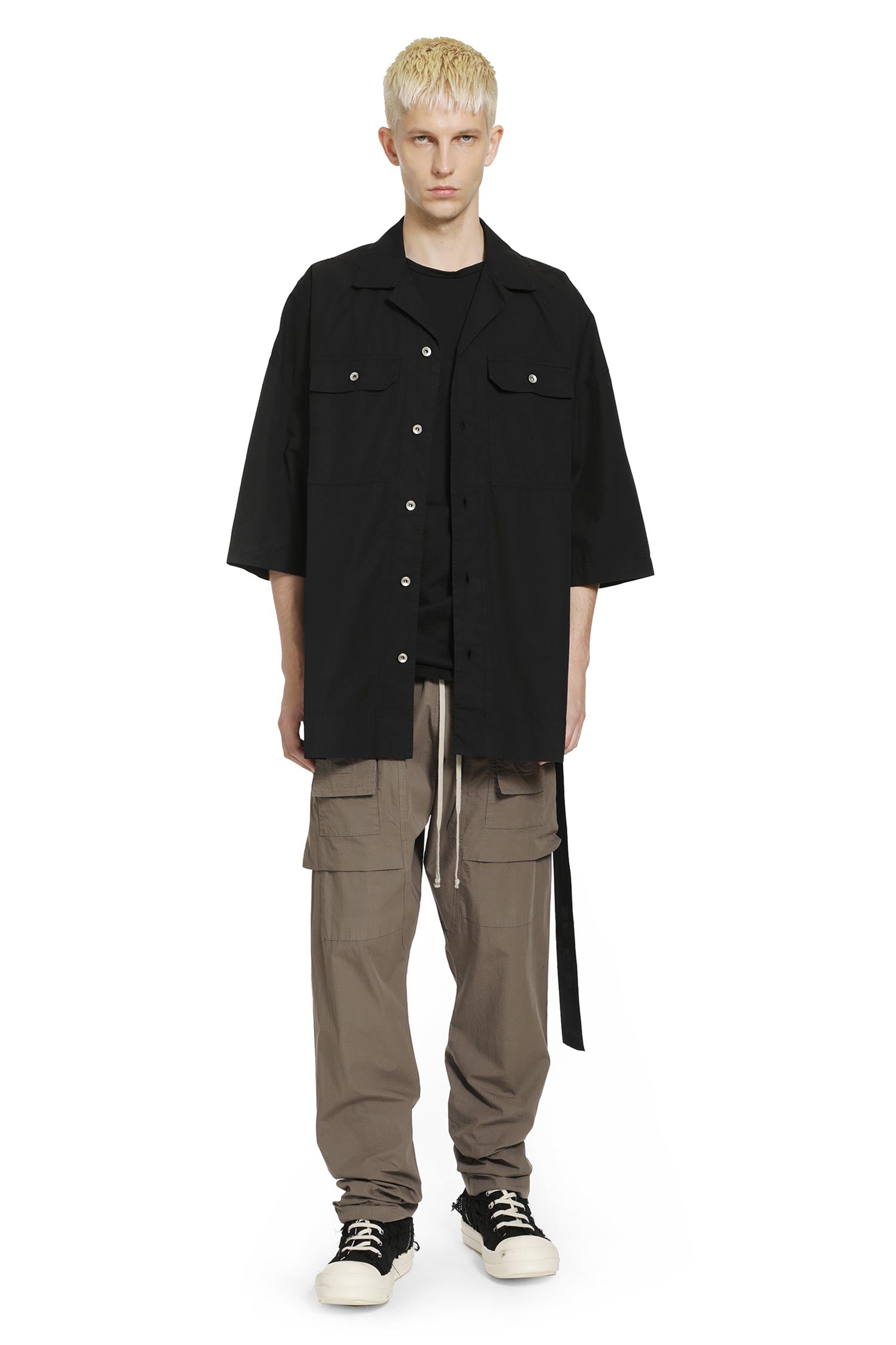 RICK OWENS DRKSHDW Temple Creatch Cargo Drawstring man
