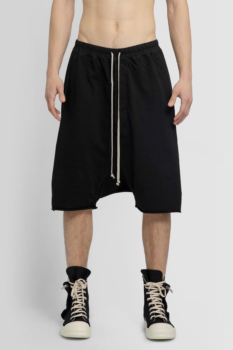 RICK OWENS RICK OWENS WOMAN BLACK SHORTS man