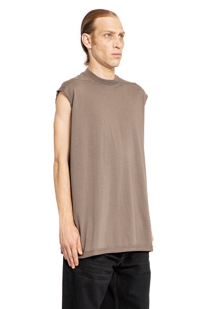 RICK OWENS DRKSHDW MAN GREY T-SHIRTS & TANK TOPS